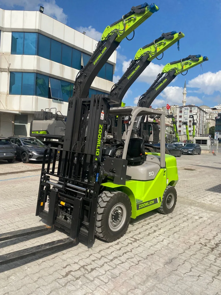 5 TON DİZEL ZOOMLİON 4.50 METRE ASANSÖRLÜ FORKLİFT 